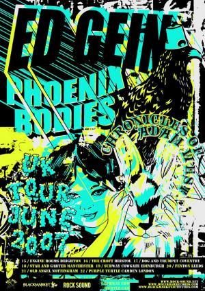 Tours: Ed Gein / Phoenix Bodies (Europe) | Punknews.org